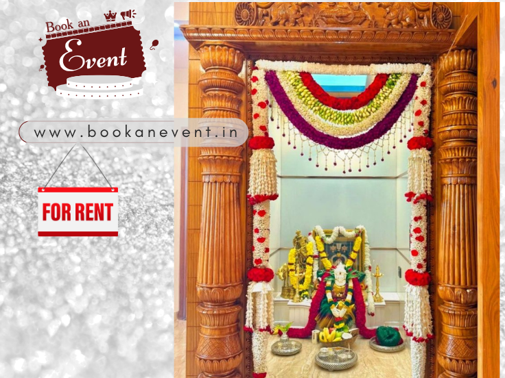 Traditional Main Door Flower Arch