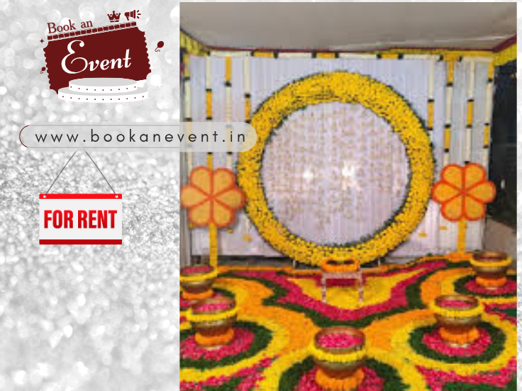 Haldi Ceremony Decoration Rentals