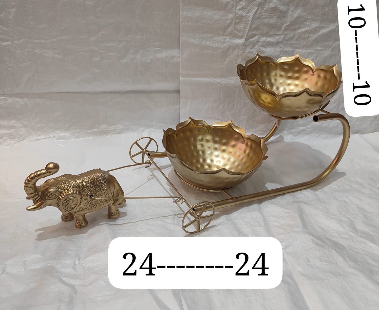 Royal Elephant Lotus Dual Bowl