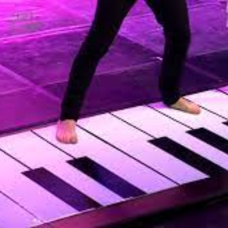 Interactive piano